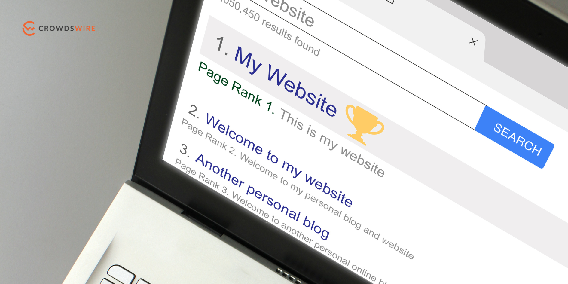 Google search results